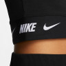 Лонгслів жіночий Nike Tape Long-Sleeve Crop Top Black Dx2315-010 DX2315-010
