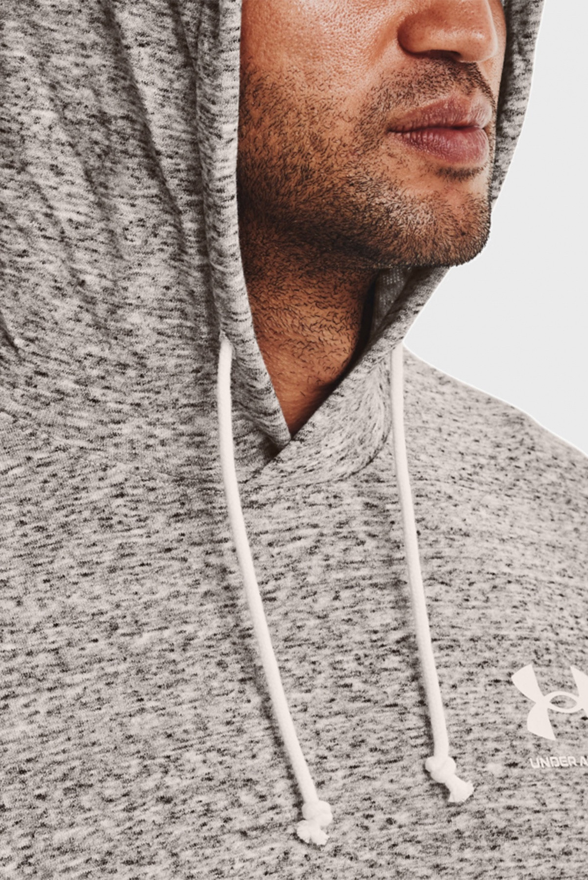 Толстовка UA Rival Terry LC HD 1370401-112 Under Armour M Сірий 1370401-112