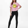 Футболка ONLSMILEY LIFE S/S TOP BOX JRS 15232818 Lilac Sachet OPTIMIST ONLY L Розовий 15232818LILACSACHETOPTIMI