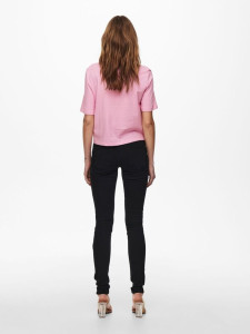 Футболка ONLSMILEY LIFE S/S TOP BOX JRS 15232818 Lilac Sachet OPTIMIST ONLY L Розовий 15232818LILACSACHETOPTIMI