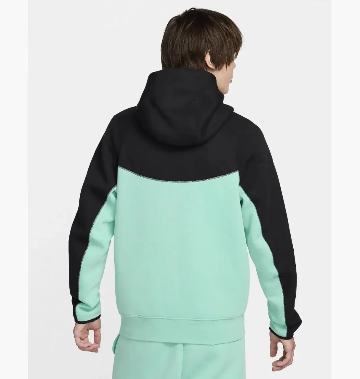 Костюм Nike Tech Fleece (чорно-м`ятний) HF4432-349_HF4433-349