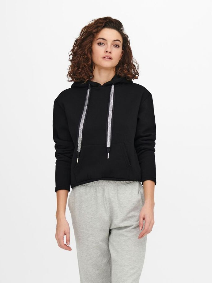 Худі ONLDREAM L/S HOOD SWT 15245133-Black ONLY L Чорний 15245133-Black
