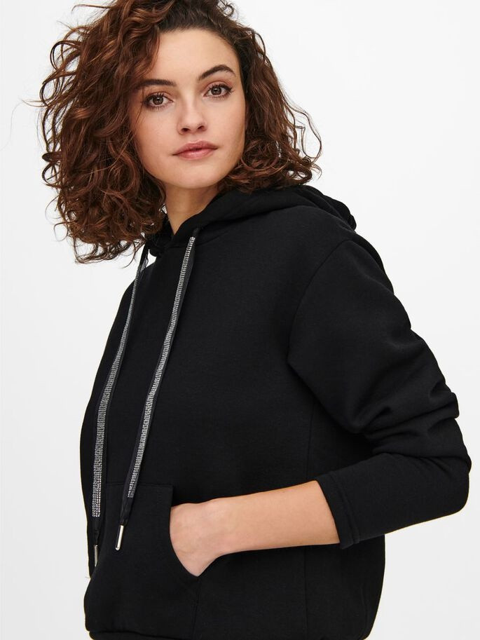 Худі ONLDREAM L/S HOOD SWT 15245133-Black ONLY L Чорний 15245133-Black