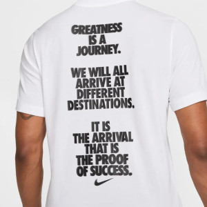 Футболка чоловіча Nike Dri-Fit Tee Verbiage White HJ3613-100