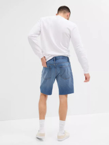 Шорти джинсові V-STRAIGHT DENIM SHORT RIVER 602502-00 GAP 30 Синій 602502-00