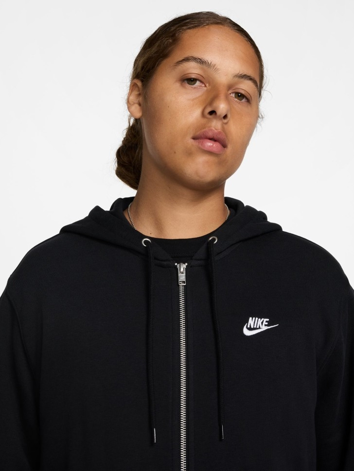 Толстовка чоловіча Nike M Nk Club Ft Fz Black FN3884-010