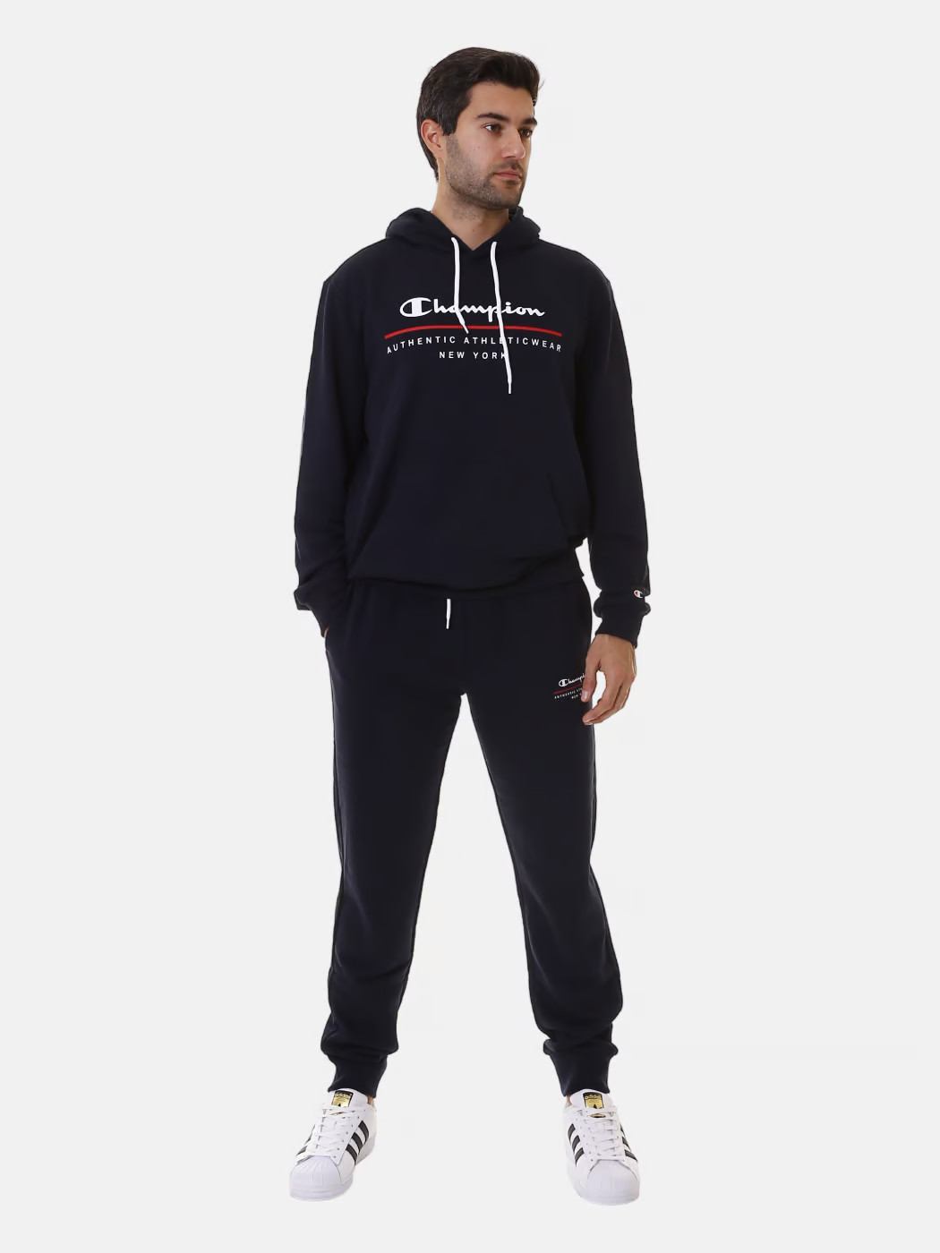 Штани rib cuff pants 219732-BS501 Champion L Темно-синій 219732-BS501