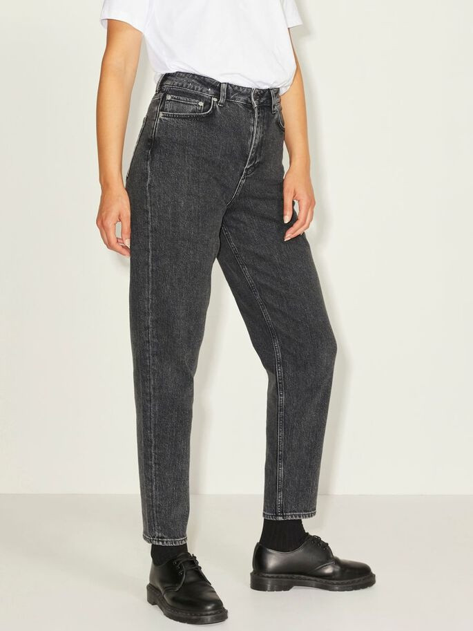 Джинси JXLISBON MOM HW CC4004 NOOS 12203869-Black Denim JJXX 25/32 Темно-сірий 12203869-Black Denim