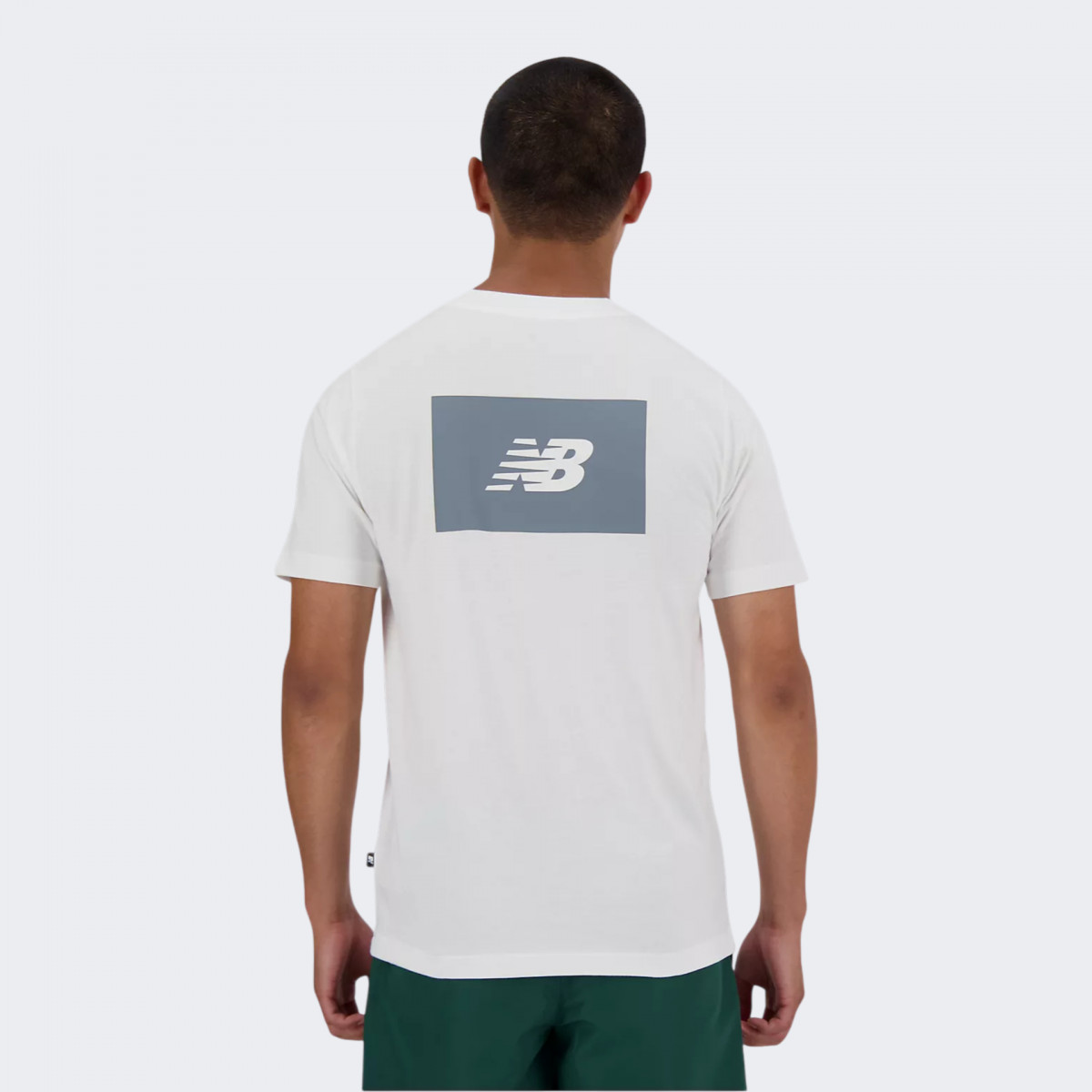 Футболка NB Logo Graphics MT41584WT New Balance L Білий MT41584WT