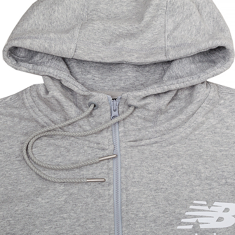 Кофта New Balance Ess Stacked FZ MJ03558AG