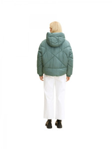 Куртка modern short puffer jacket 1032686-19643 Tom Tailor L Блакитний 1032686-19643