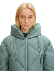 Куртка modern short puffer jacket 1032686-19643 Tom Tailor L Блакитний 1032686-19643