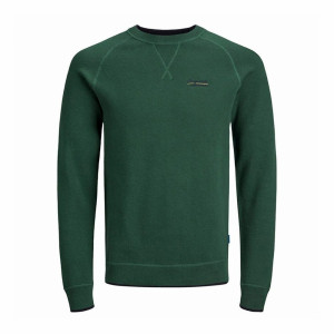 Світшот JORJOES KNIT CREW NECK 12175774 Trekking Green Jack&Jones M Зелений 12175774TREKKINGGREEN