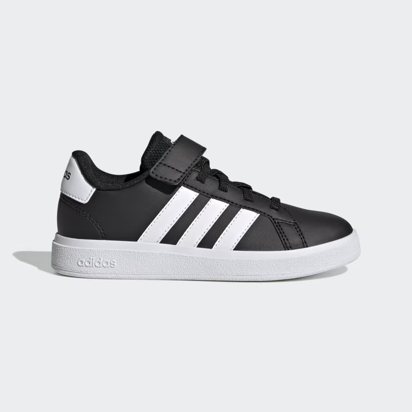 Кросівки дитячі GRAND COURT 2.0 EL K GW6513 Adidas 28 Чорний GW6513