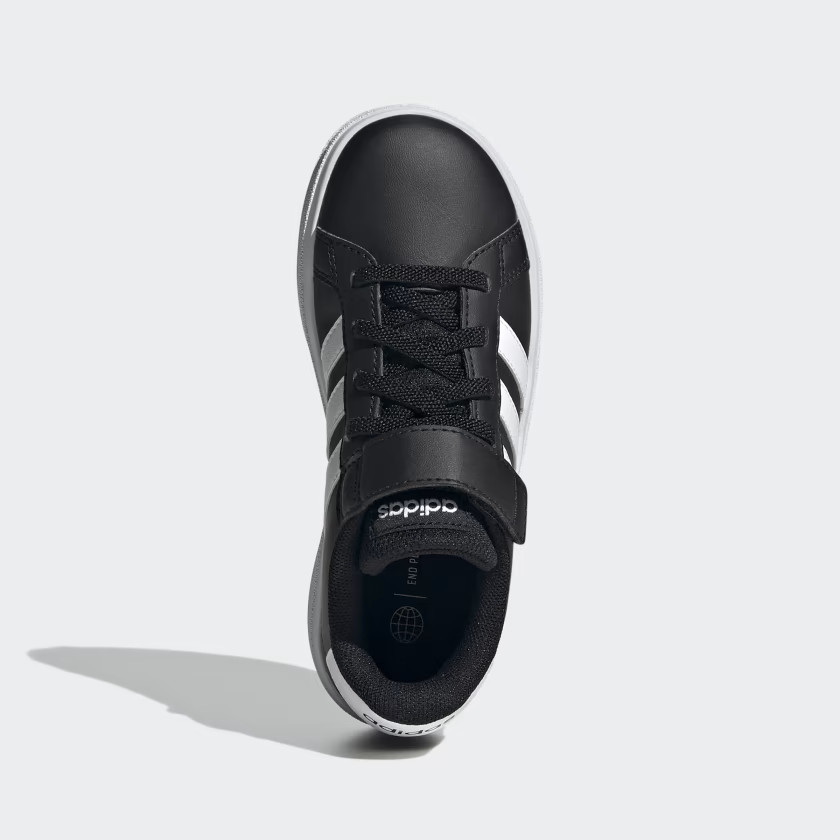 Кросівки дитячі GRAND COURT 2.0 EL K GW6513 Adidas 28 Чорний GW6513