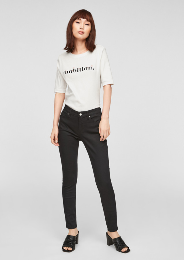 Футболка SLIM FIT 14.103.32.X054-02D3 s.Oliver 36 Білий 14.103.32.X054-02D3