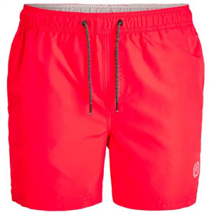 Шорти для плавання JJIBALI JJSWIMSHORTS AKM SOLID STS 12183741 Flame Scarlet Jack&Jones L Червоний 12183741FLAMESCARLET