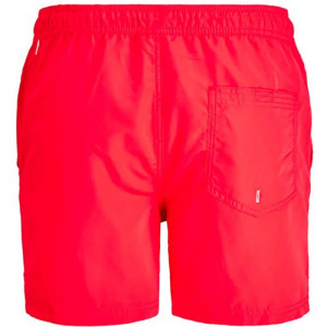 Шорти для плавання JJIBALI JJSWIMSHORTS AKM SOLID STS 12183741 Flame Scarlet Jack&Jones L Червоний 12183741FLAMESCARLET