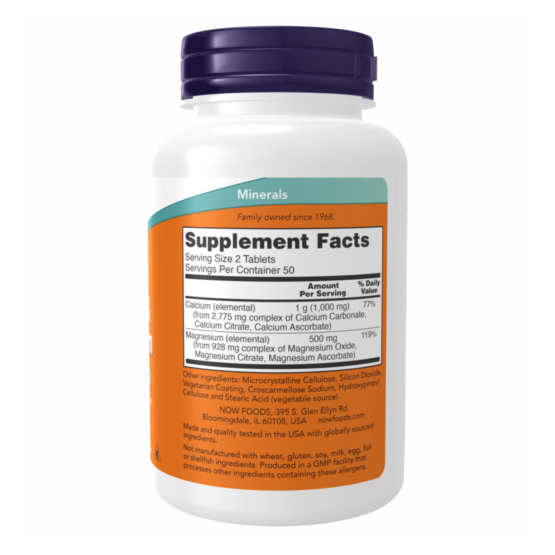 Капсули Calcium Magnesium - 250 tabs 2022-10-1430