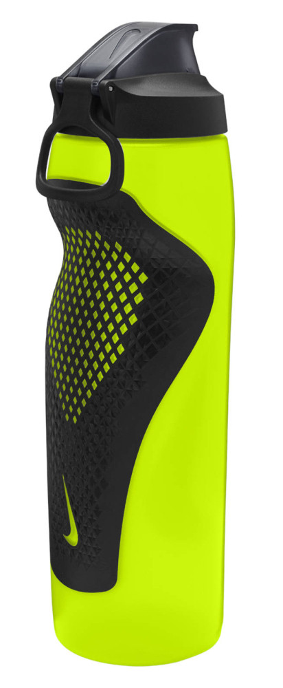 Пляшка Nike REFUEL BOTTLE LOCKING LID 32 OZ лимонний, чорний Уні 946 мл N.100.7670.705.32