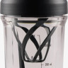 Пляшка Nike TR RECHARGE SHAKER BOTTLE 16 OZ прозорий, чорний 470 мл N.101.2242.988.16