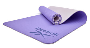 Килимок для йоги Двосторонній Reebok Double Sided Yoga Mat фіолетовий Уні 176 х 61 х 0,6 см RAYG-11042PL