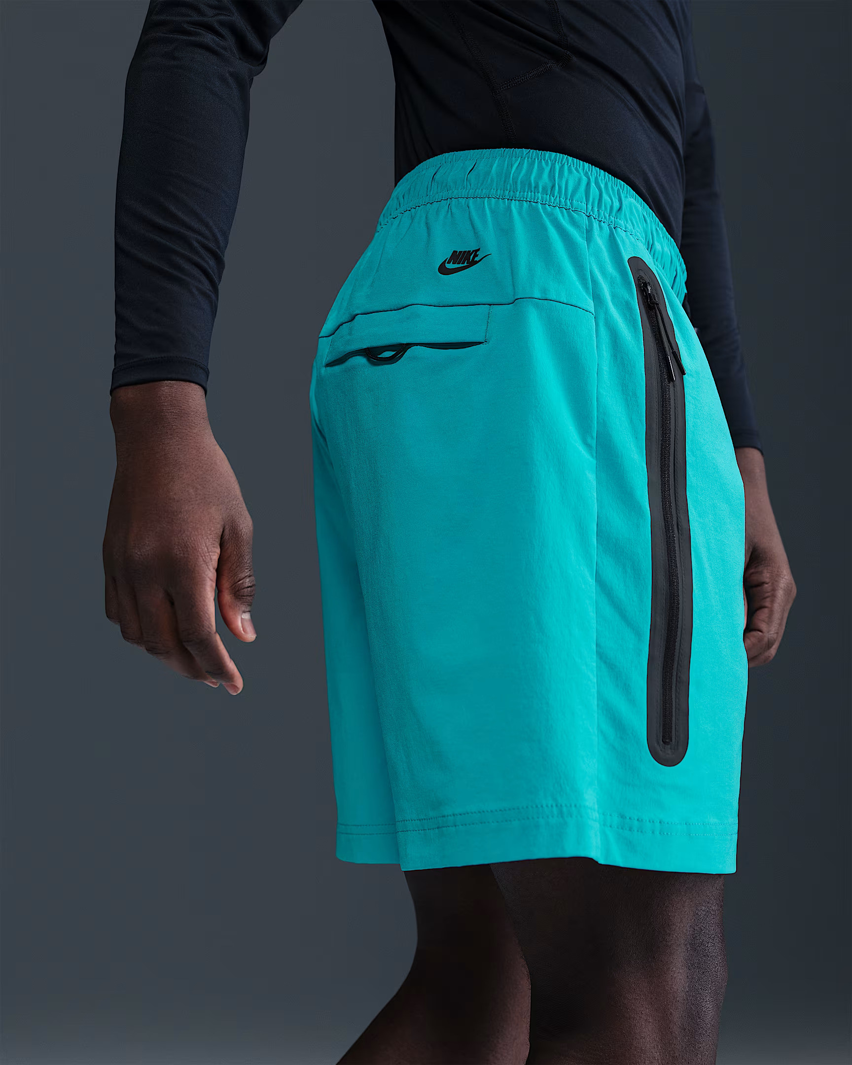 Шорти чоловічі Nike Tech Gx Turquoise HJ0679-345