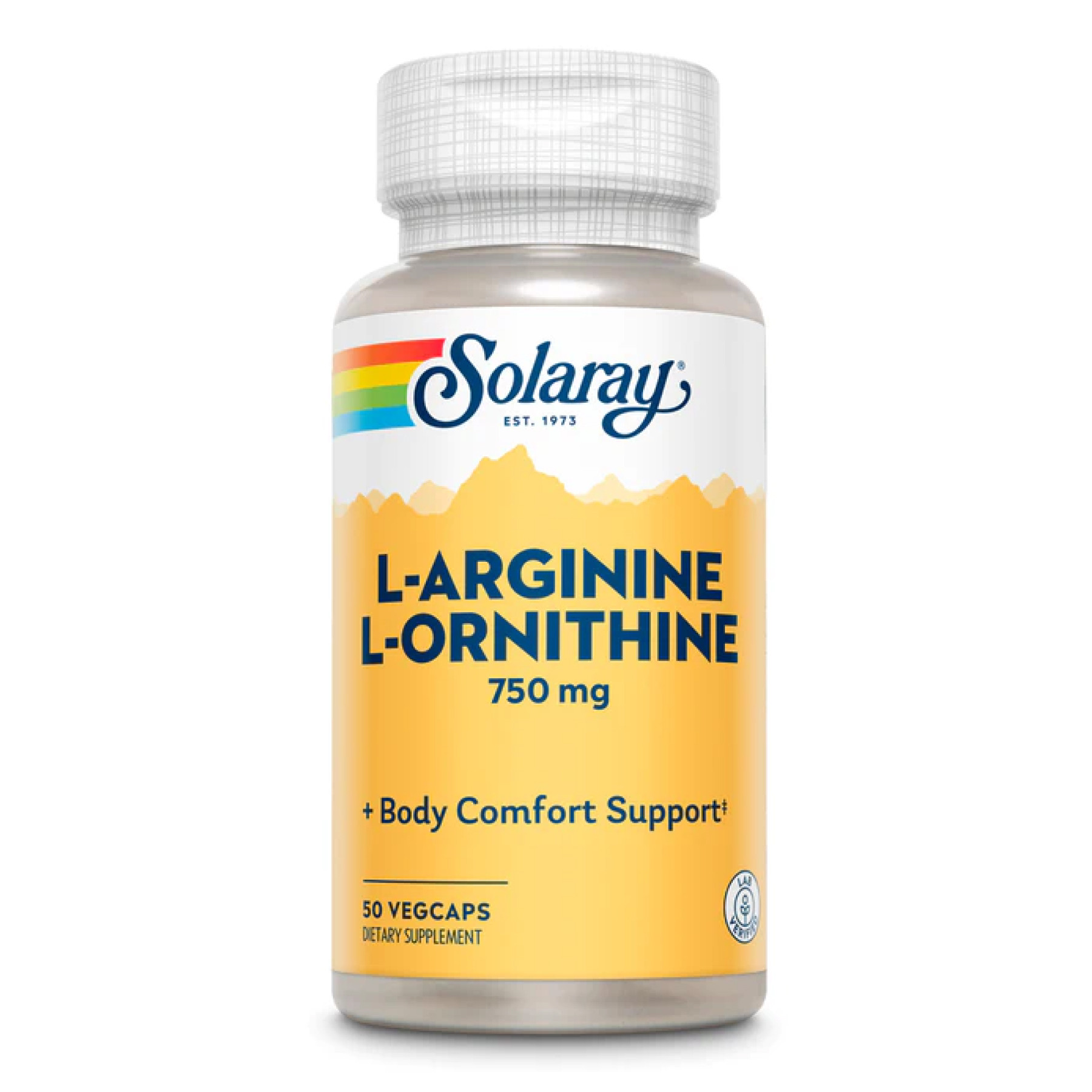 Капсули L-Arginine L-Ornithine 750mg - 50 vcaps 2022-10-1790