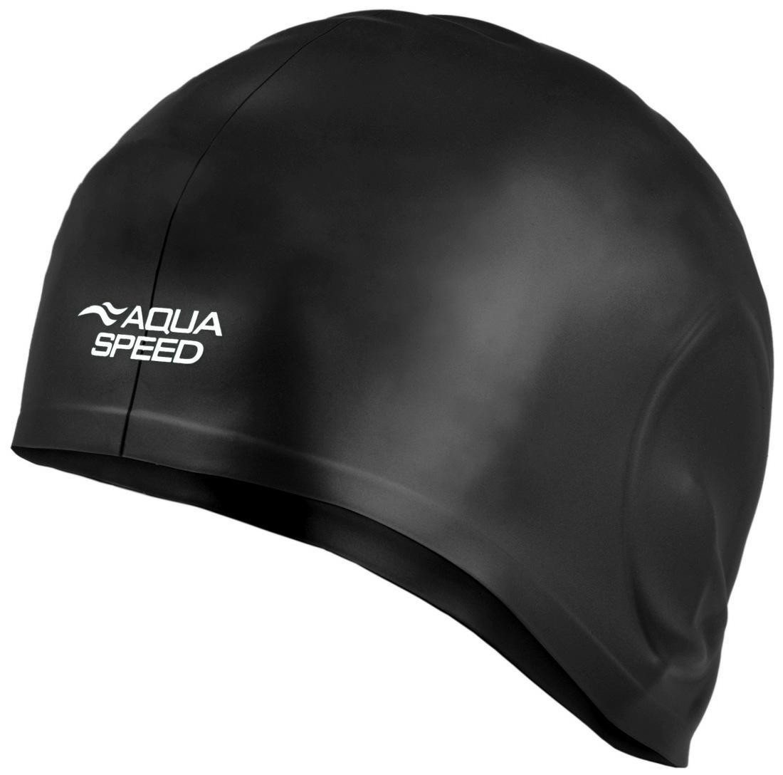 Шапочка для плавання Aqua Speed EAR CAP VOLUME 60475 чорний Уні OSFM 284-07