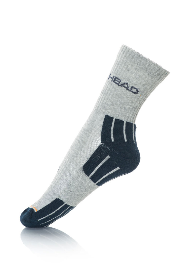 Шкарпетки Head PERFORMANCE SHORT CREW 3PPK UNISEX сірий, синій Уні 35-38 741019001-650