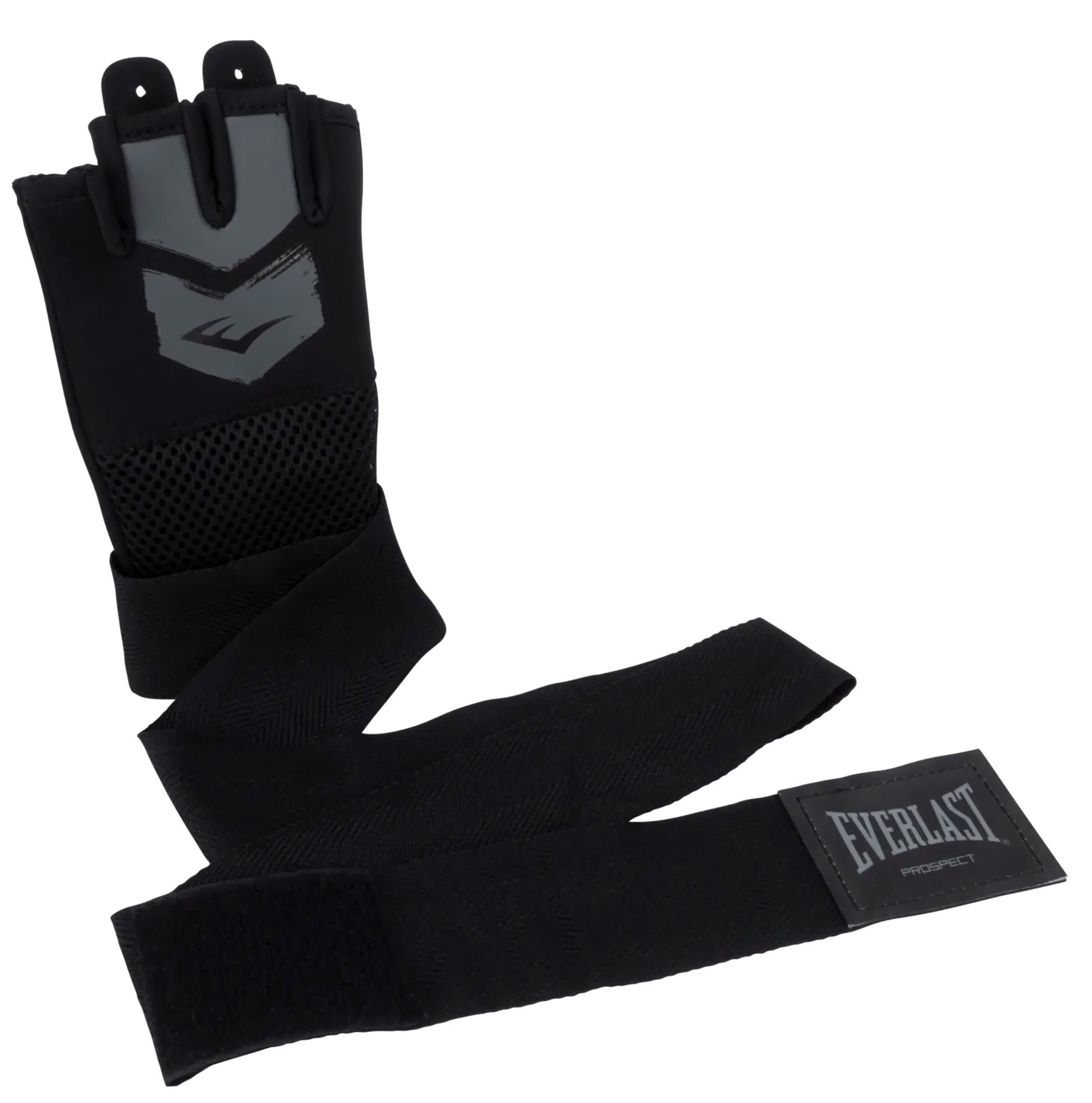 Бинти рукавички Everlast PROSPECT QUICK WRAPS чорний, сірий Уні L/XL P00002986