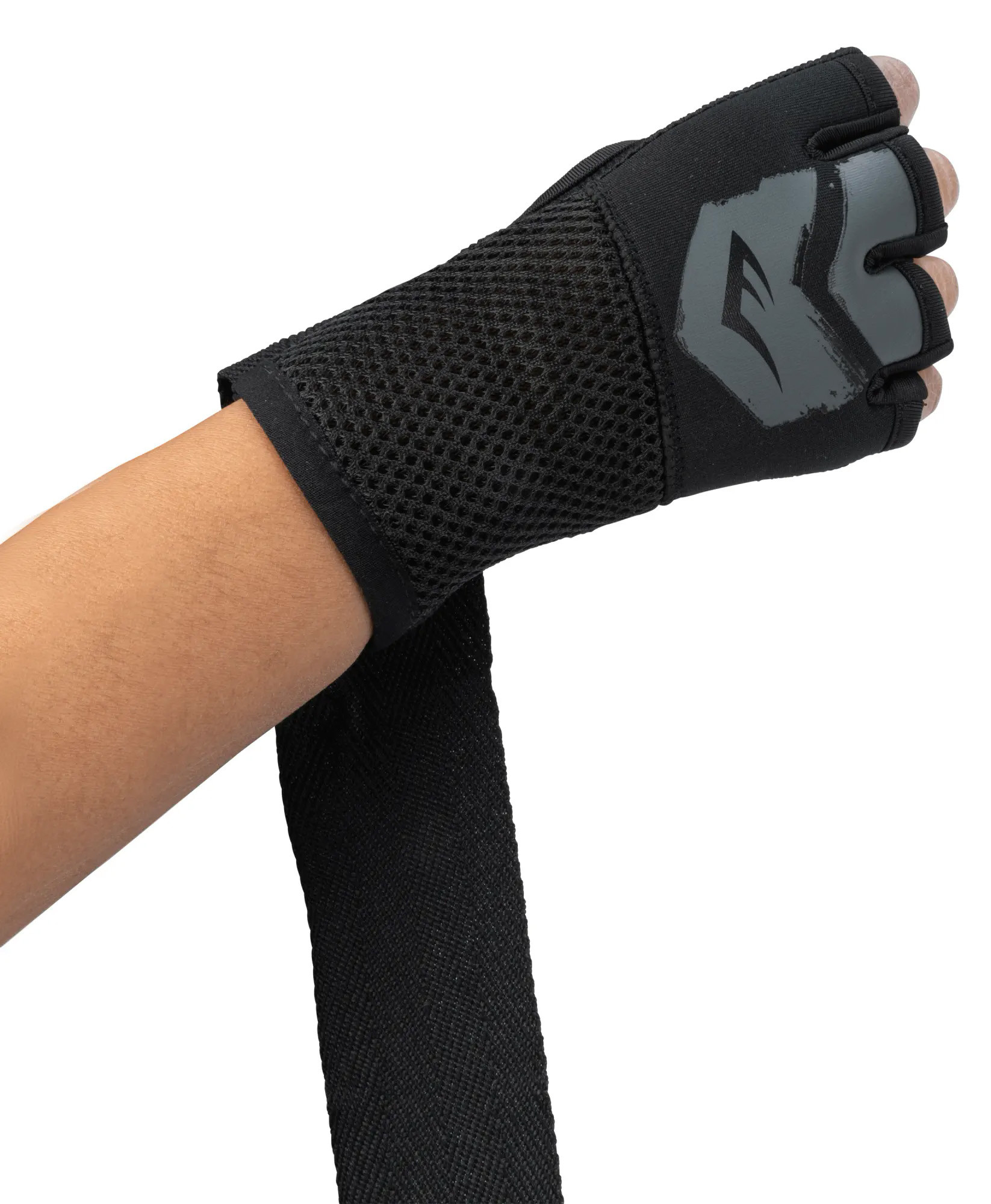 Бинти рукавички Everlast PROSPECT QUICK WRAPS чорний, сірий Уні L/XL P00002986