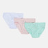Труси Lula Castagnette SLIP X3 ENFANT FILLE  LULU бірюзовий, рожевий, білий Діт 4/5 83890483-1