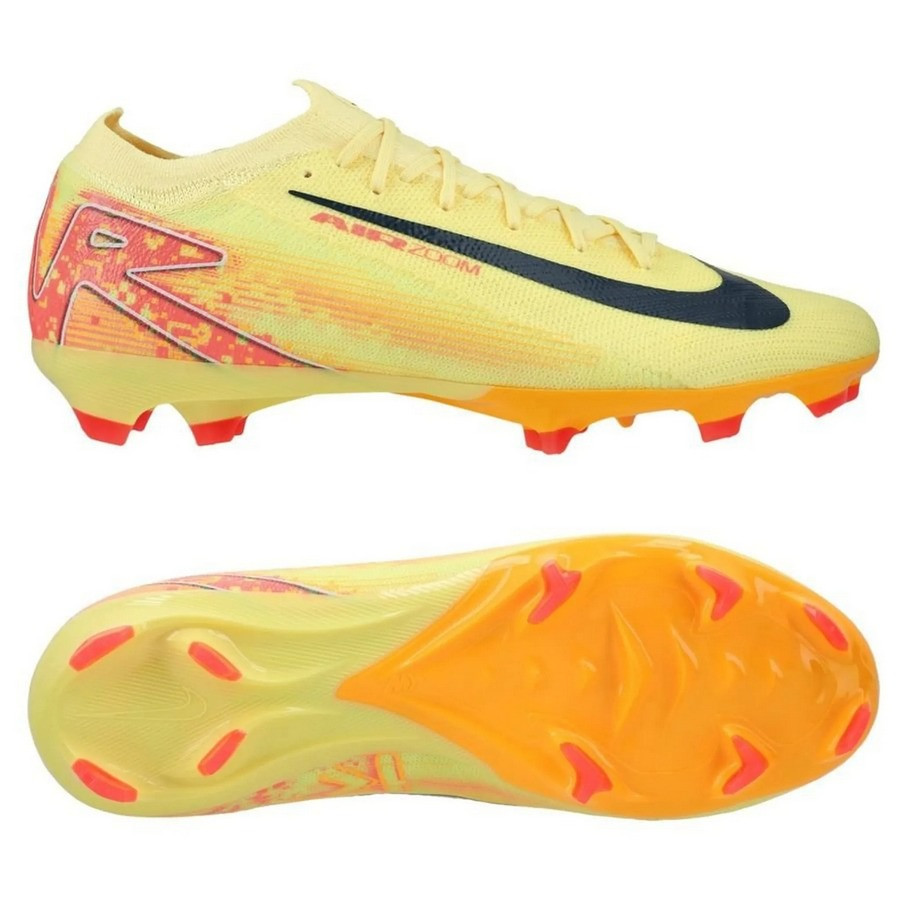 Бутси Nike Mercurial Zoom Vapor 16 Pro Kylian Mbappé FG FQ8689-800, Цвет Жёлтый, Размер (Европа) - 4 FQ8689-800