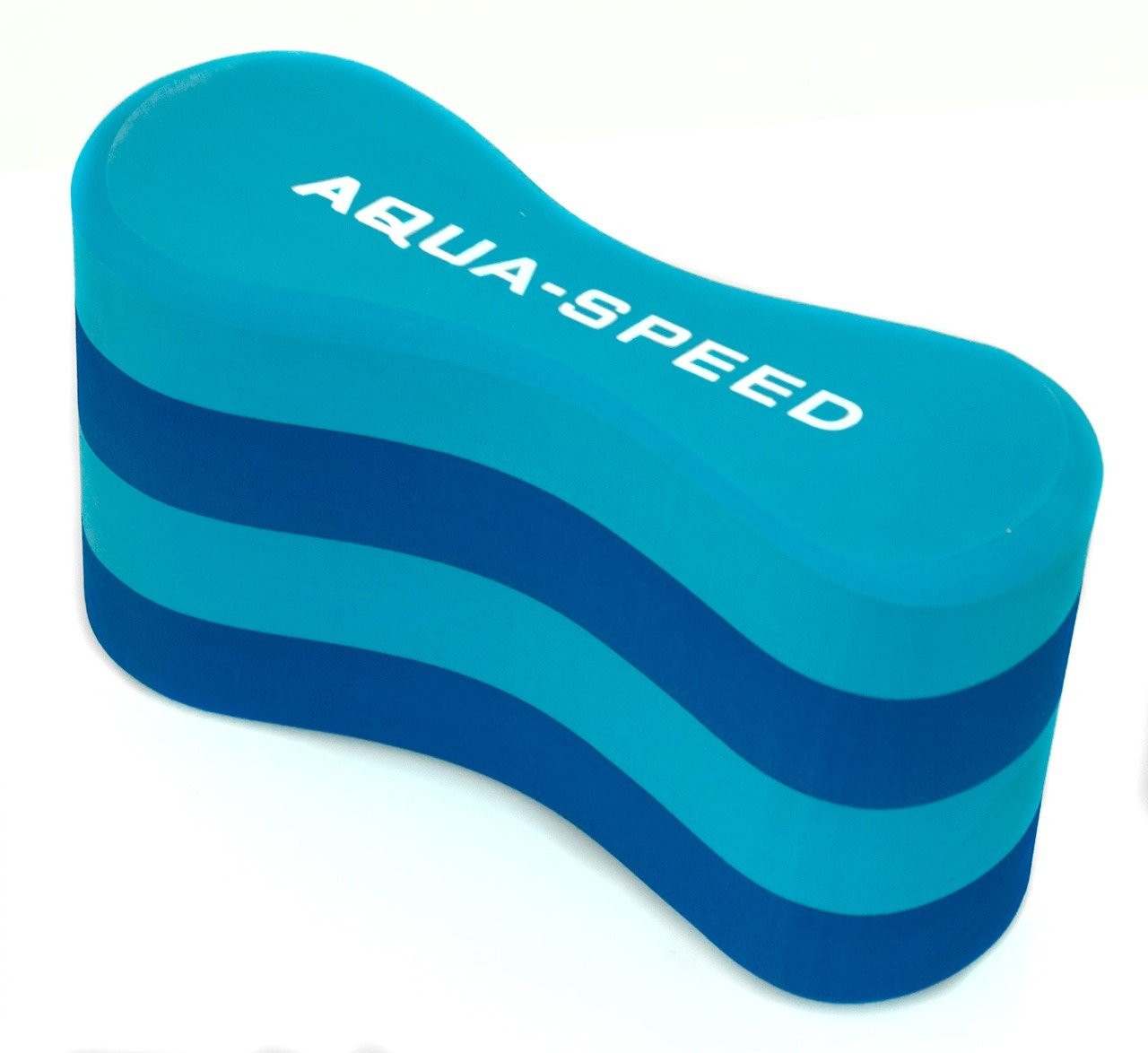 Колобашка для плавання Aqua Speed 4 LAYERS PULLBUOY 5640 блакитний, синій Уні 23,5x8,5x13см DT-160, DT-160