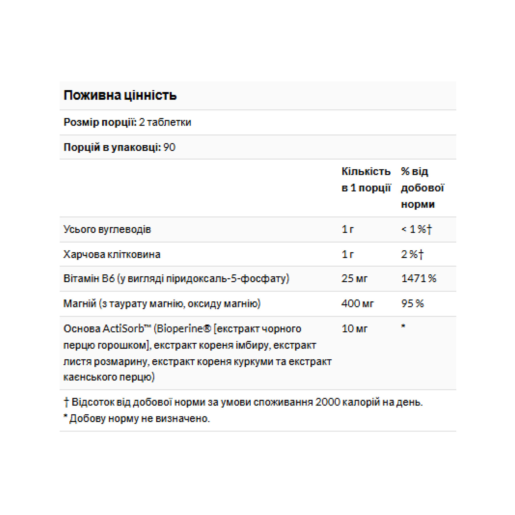 Таблетки KAL Magnesium Taurate 400mg - 180 tabs 2023-10-4694