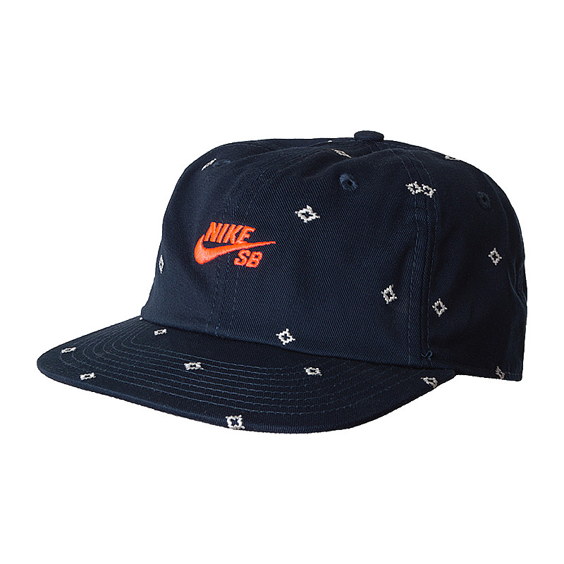 Бейсболка Nike U NK CAP UNSTRUC FB AOP CK1775-451
