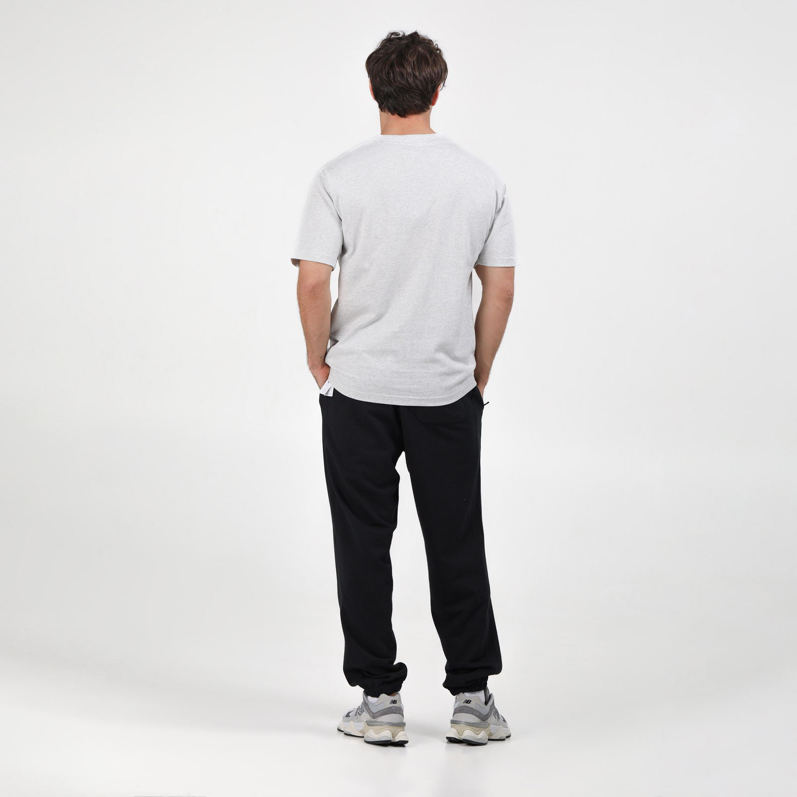 Футболка чоловіча New Balance Athletics Cotton T-Shirt Grey MT41533AHH L MT41533AHH