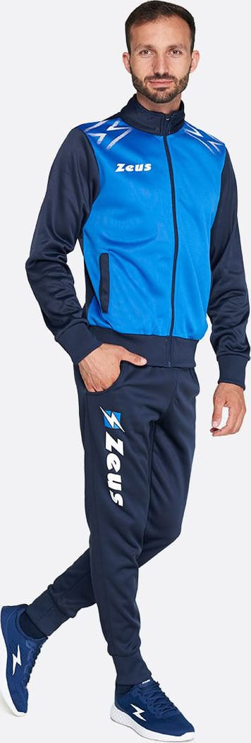 Костюм спортивний Zeus TUTA EASY темно-синій, блакитний Діт XS Z01575