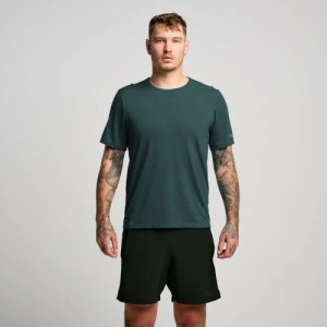 Футболка Saucony STOPWATCH SHORT SLEEVE SAM800377-PPH