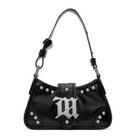 Сумка MISBHV Black Leather Studded Small Bag 241937F048026