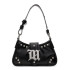 Сумка MISBHV Black Leather Studded Small Bag 241937F048026