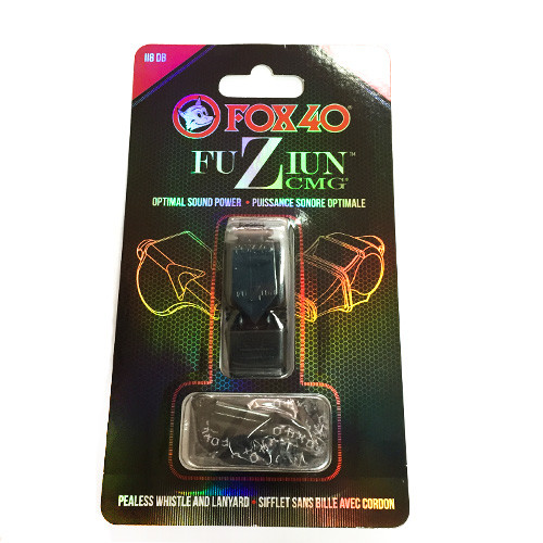 Свисток з ремінцем на шию FOX 40 Original Whistle Fuziun CMG 8603-0008 Чорний universal (72111) 8603-0008