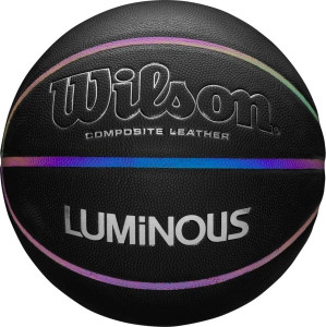 М'яч баскетбольний Wilson LUMINOUS IRIDESCENT чорний WTB2027XB07, Цвет Чёрный, Размер (Европа) - 7 WTB2027XB07