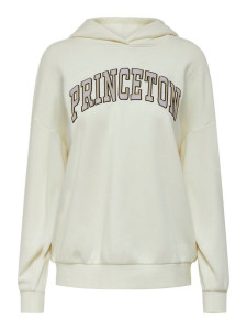 Толстовка ONLTROLLE LIFE L/S VARSITY HOOD BOX SWT 15250215-Tofu-Print:PRINCETON ONLY XS Бежевий 15250215-TOFU-PRINT:PRINC