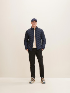 Куртка lightweight jacket 1031474-10668 Tom Tailor L Темно-синій 1031474-10668