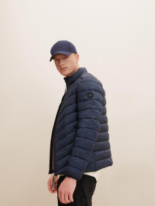 Куртка lightweight jacket 1031474-10668 Tom Tailor L Темно-синій 1031474-10668