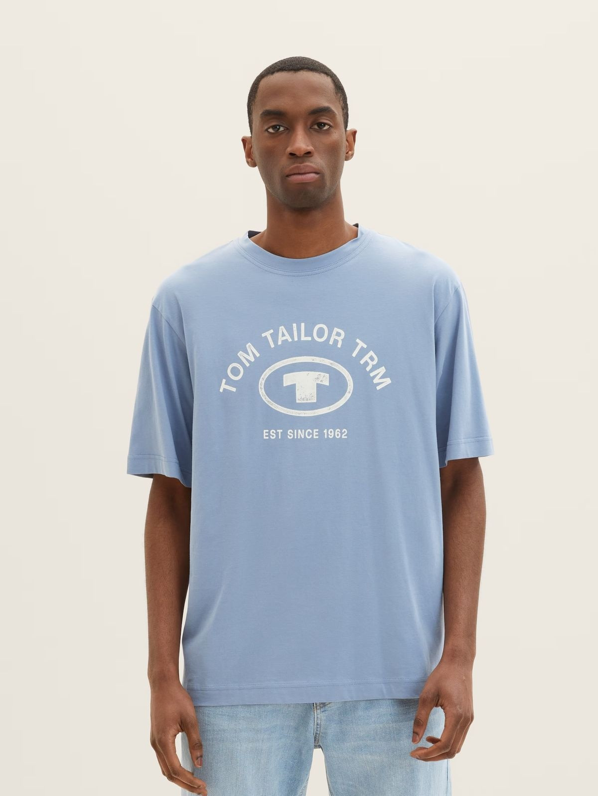 Футболка 1035618-12364 Tom Tailor L Блакитний 1035618-12364