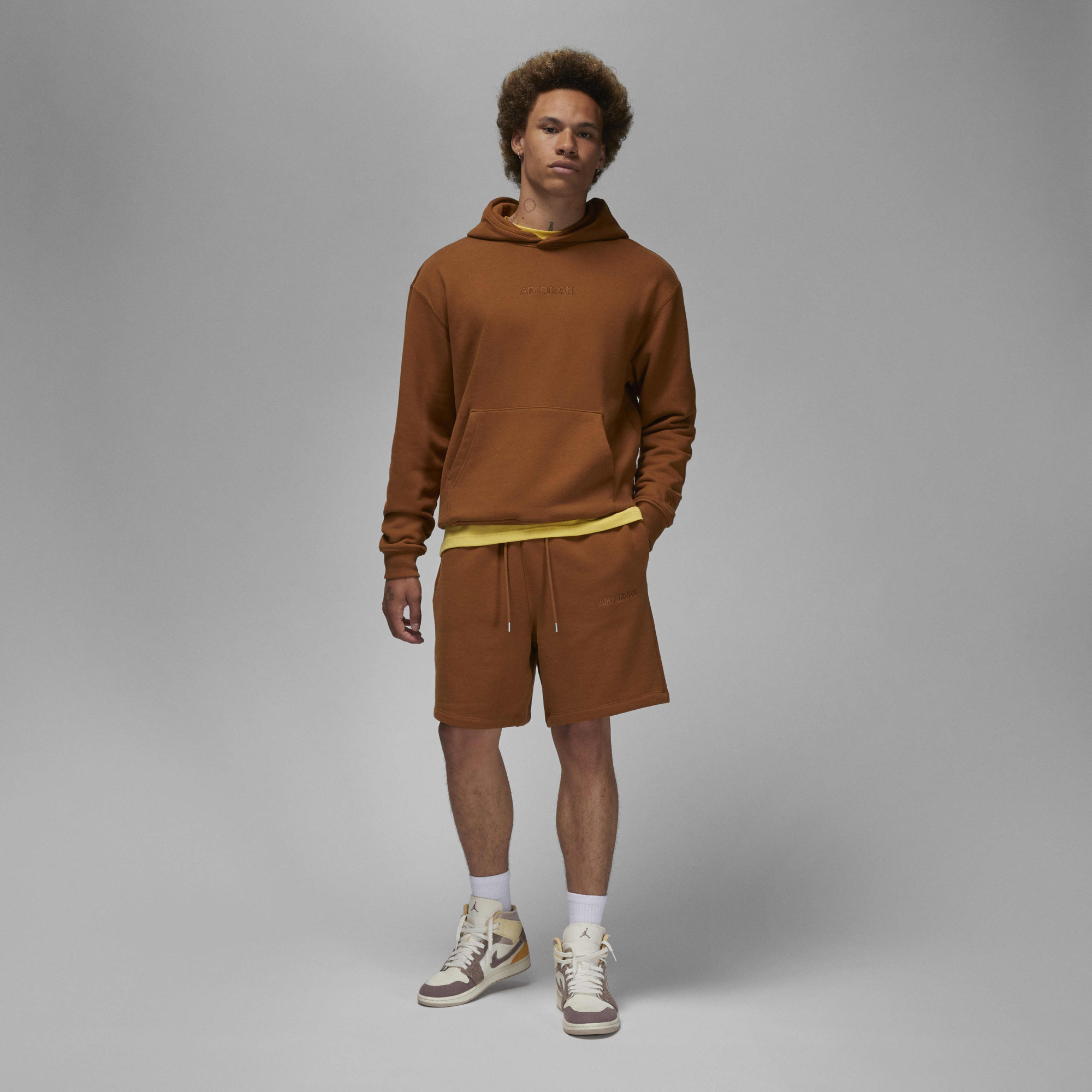 Шорти AIR JORDAN AIR WORDMARK BROWN FJ0700-281