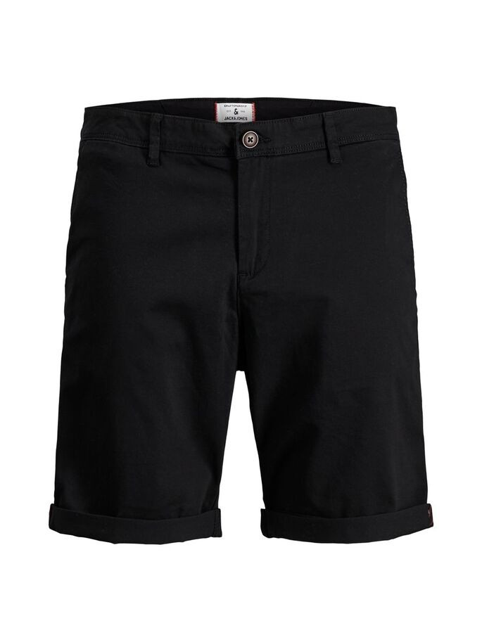 Шорти JJIBOWIE JJSHORTS SOLID SA STS 12165604 Black Jack&Jones L Чорний 12165604BLACK